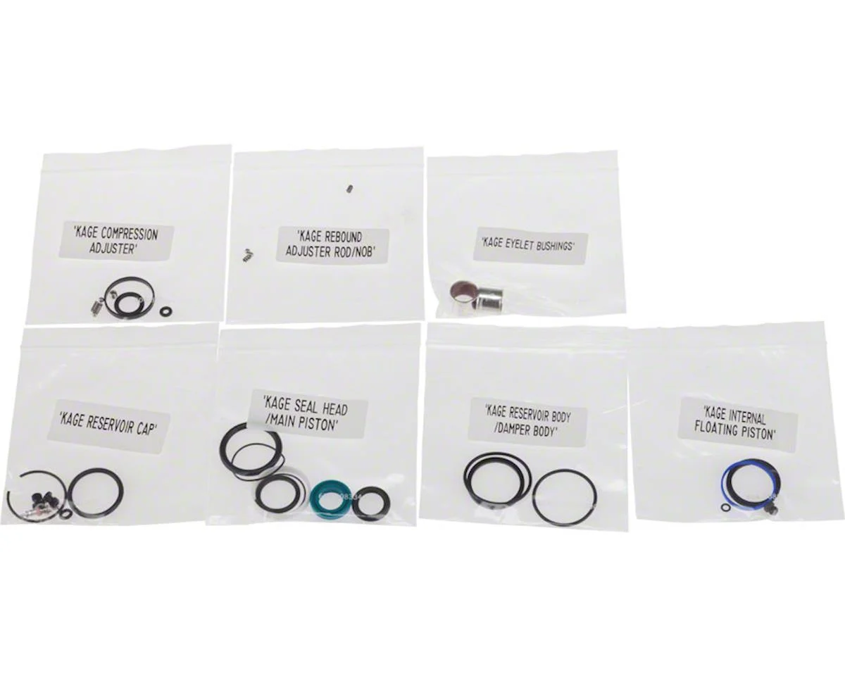 RockShox Rear Shock Service Kit (Kage 2013+) (Not Compatible w/ Pre 2013)